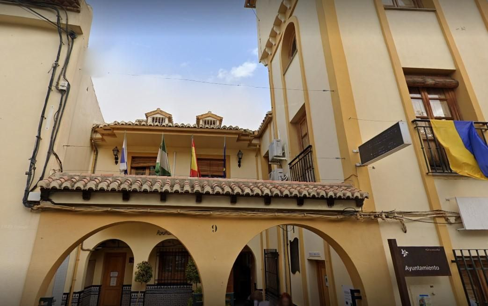 Fachada del Ayuntamiento de Dílar