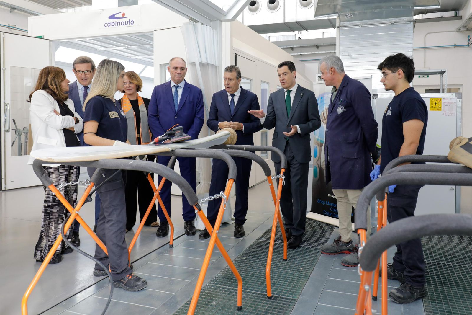 Nuevo centro de Formación Profesional Base Tecnológica Aeronautica "Javier Imbroda", en La Rinconada