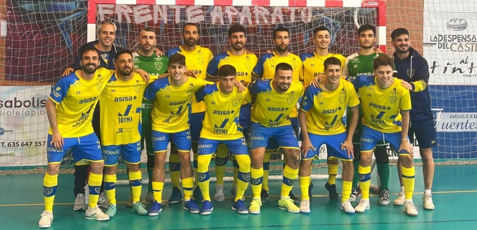 Formación del Virgili Cádiz.