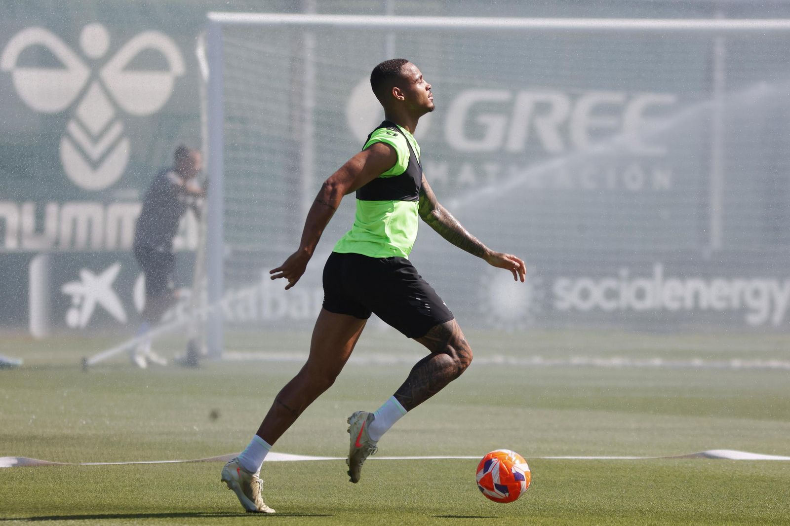 Las imágenes del entrenamiento del Betis