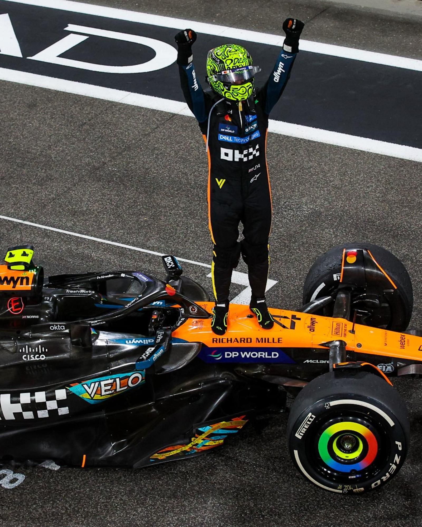 Las fotos del título mundial de Lando Norris en la Fórmula 1
