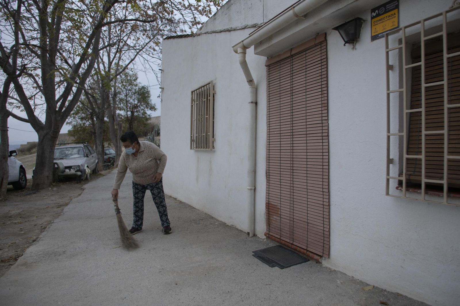 Fotos de San Miguel Alto, el barrio de Granada que pende de un hilo
