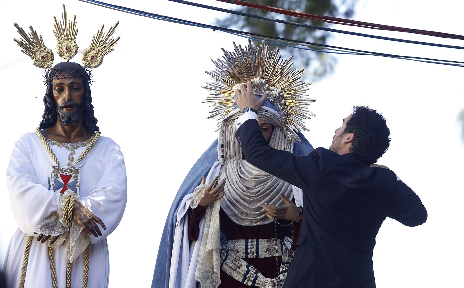 Las fotos del traslado del Cautivo