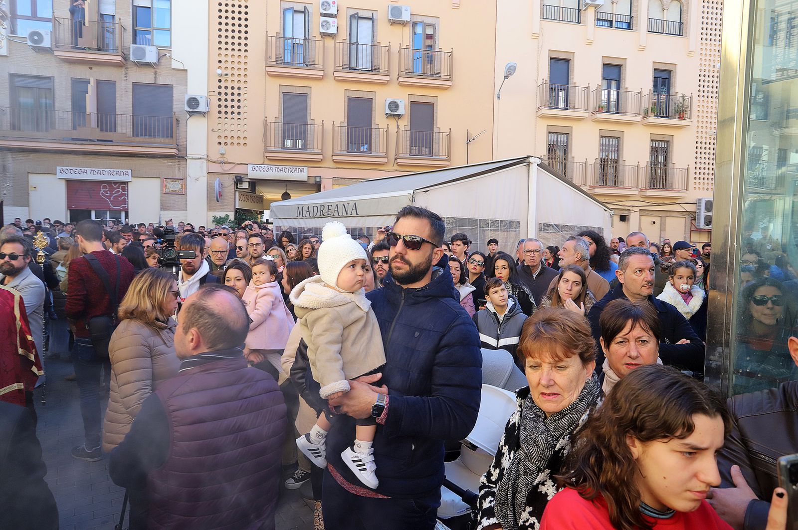 Imágenes de la procesión de San Sebastián en Huelva