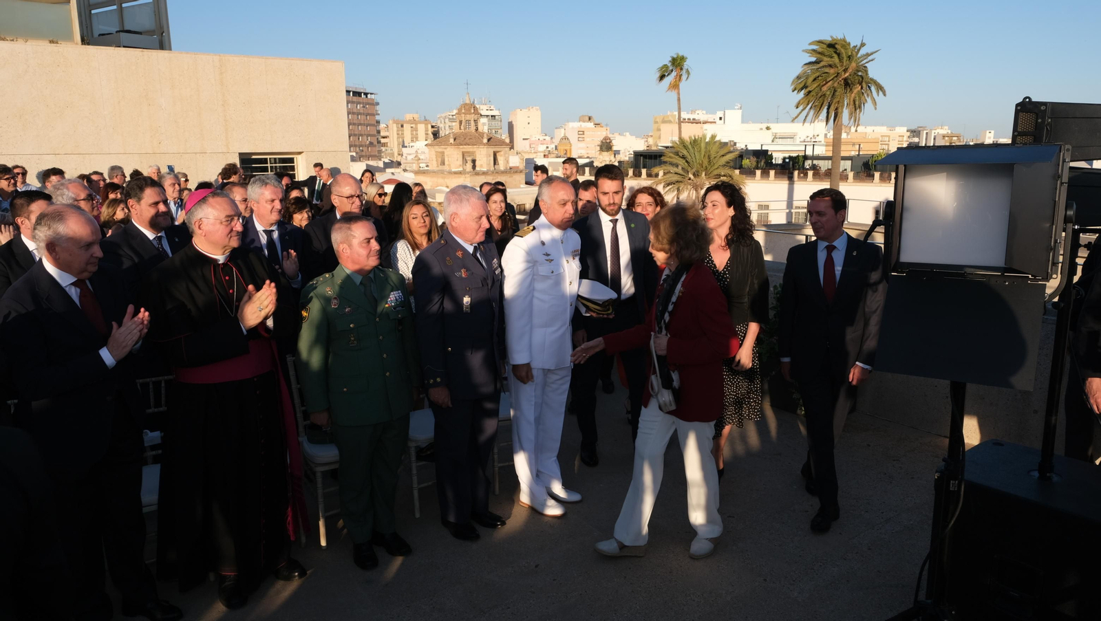 La Reina Sofía visita Almería, en imágenes