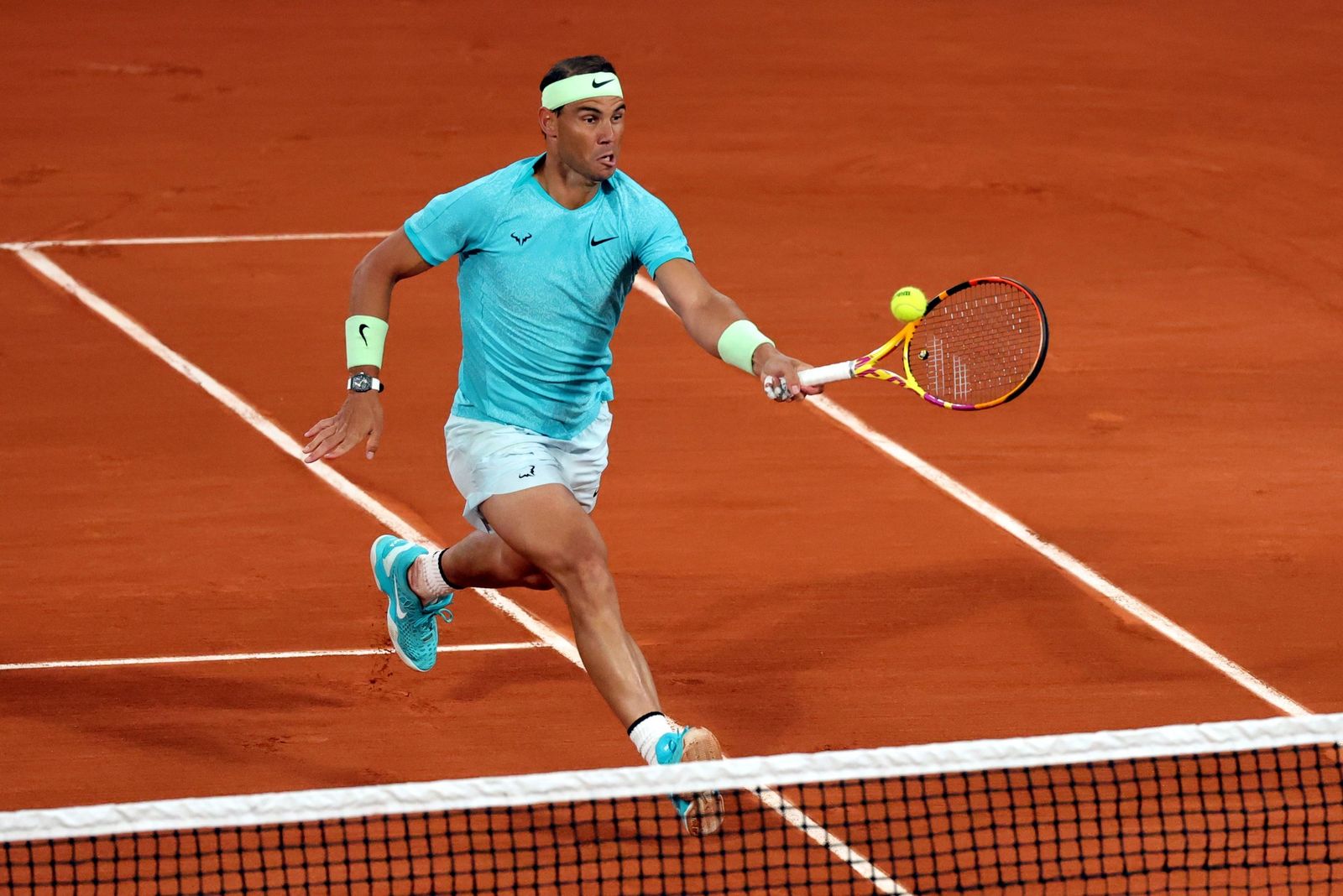 Las fotos del adiós de Nadal en Roland Garros