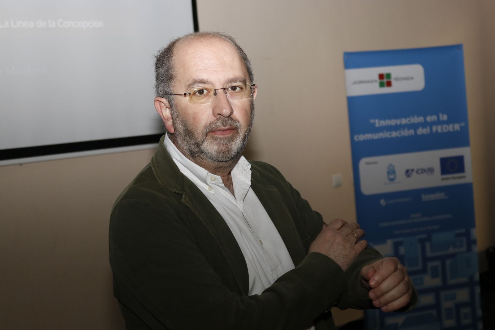 Imágenes de la jornada sobre Innovación en la Comunicación del FEDER en La Línea