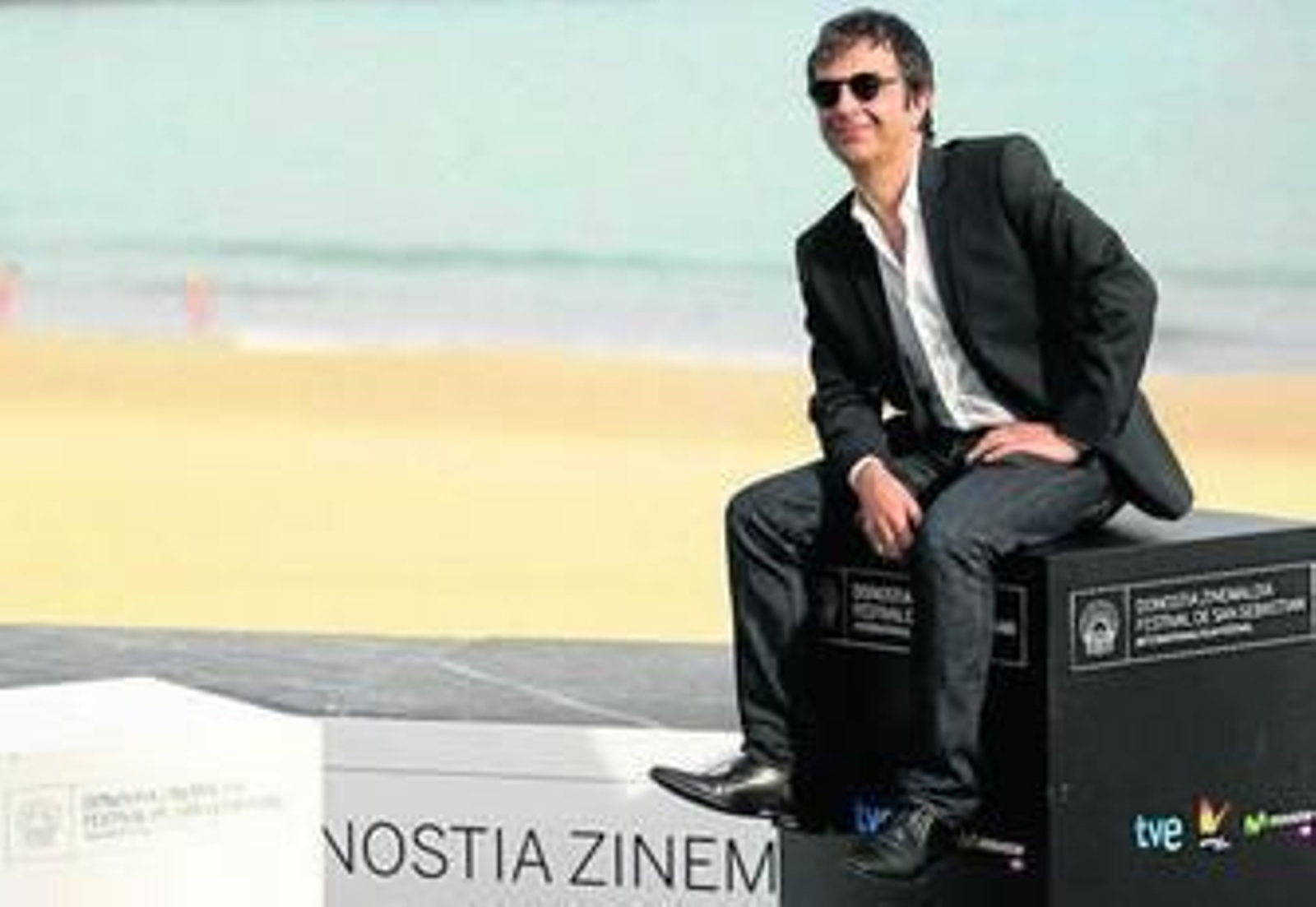 Egoyan, ayer, antes de presentar su película en San Sebastián.