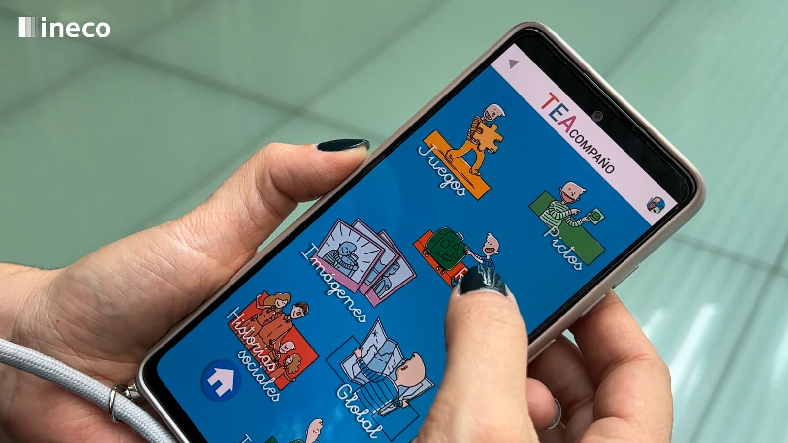 Aplicación de Ineco TEAcompaño