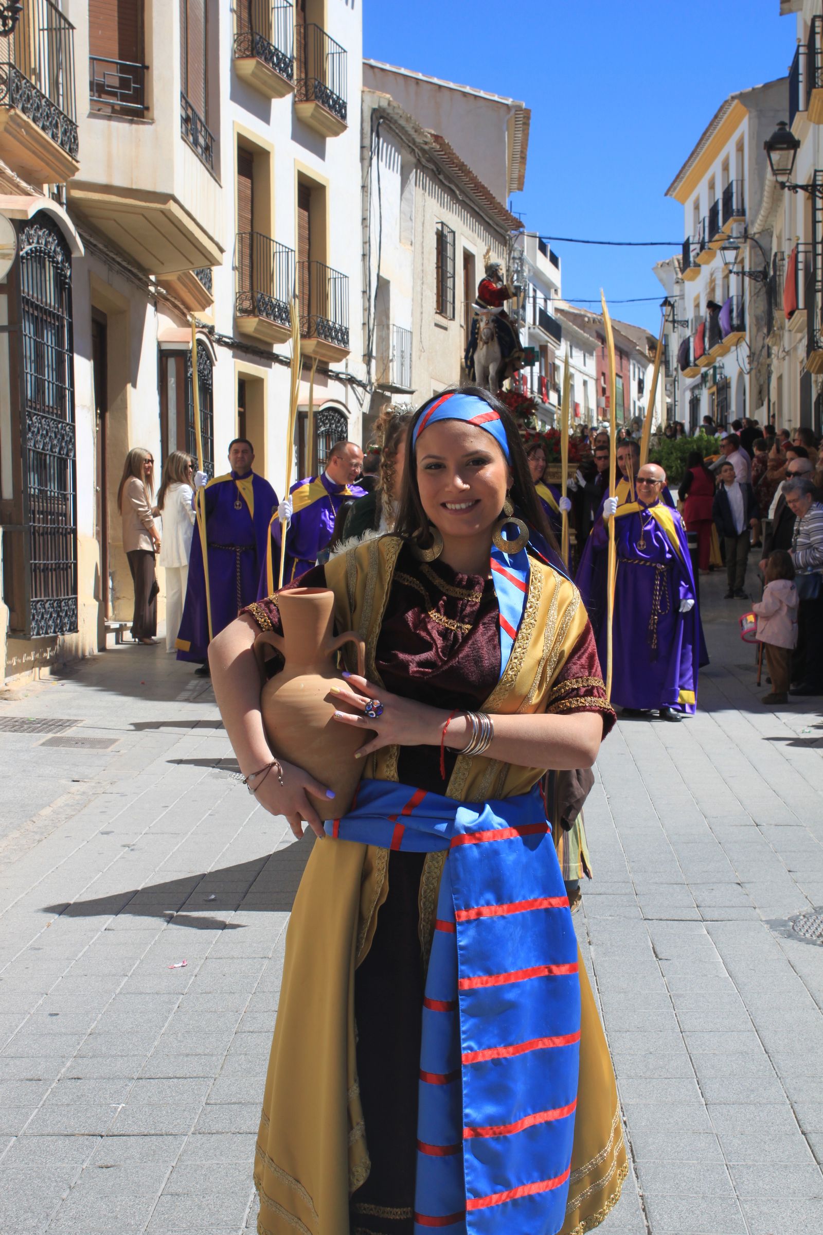 La borriquita de Vélez-Rubio, en imágenes