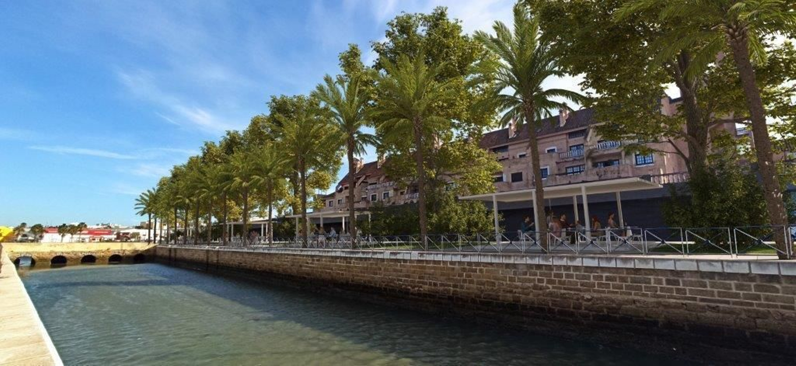 Así será el nuevo bulevar gastronómico de Bahía Sur