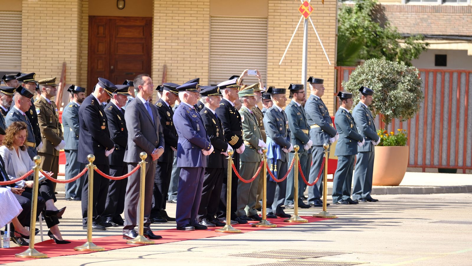 Imágenes de la Festividad del Pilar en la Comandancia de la Guardia Civil de Almería