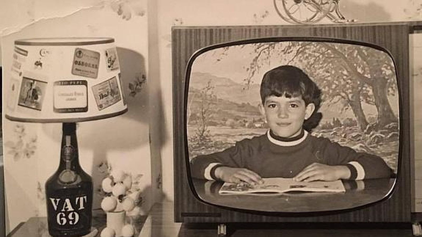 Antonio Banderas, de niño.