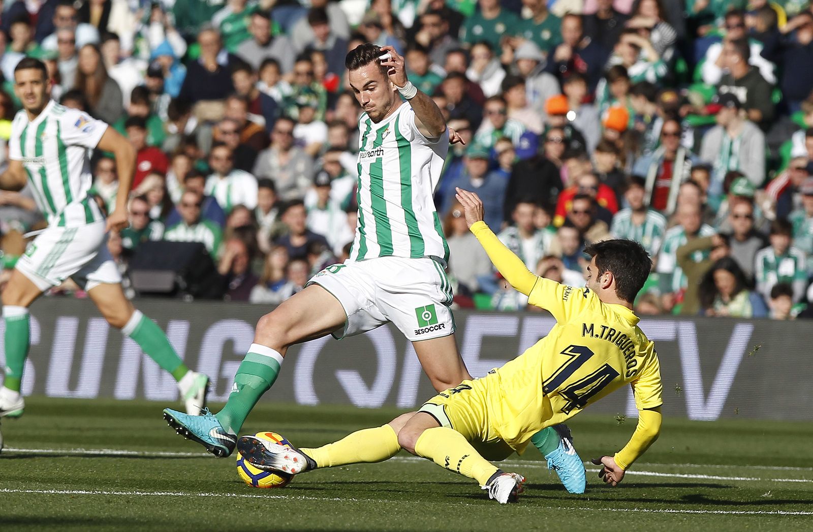 El Real Betis-Villarreal, en imágenes