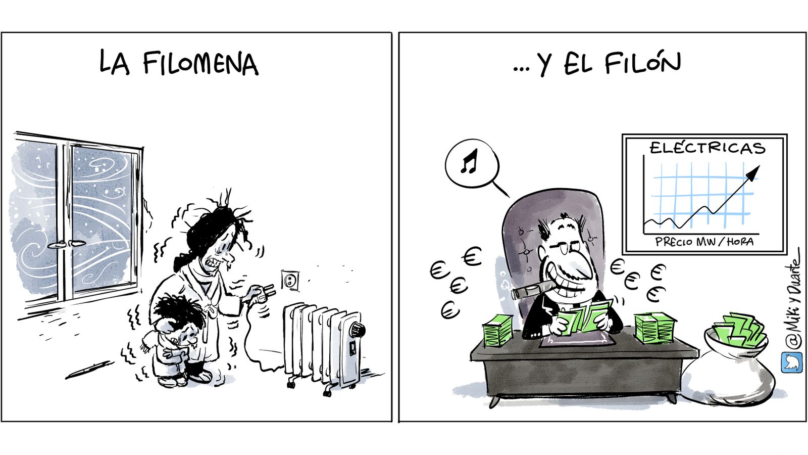 La borrasca Filomena