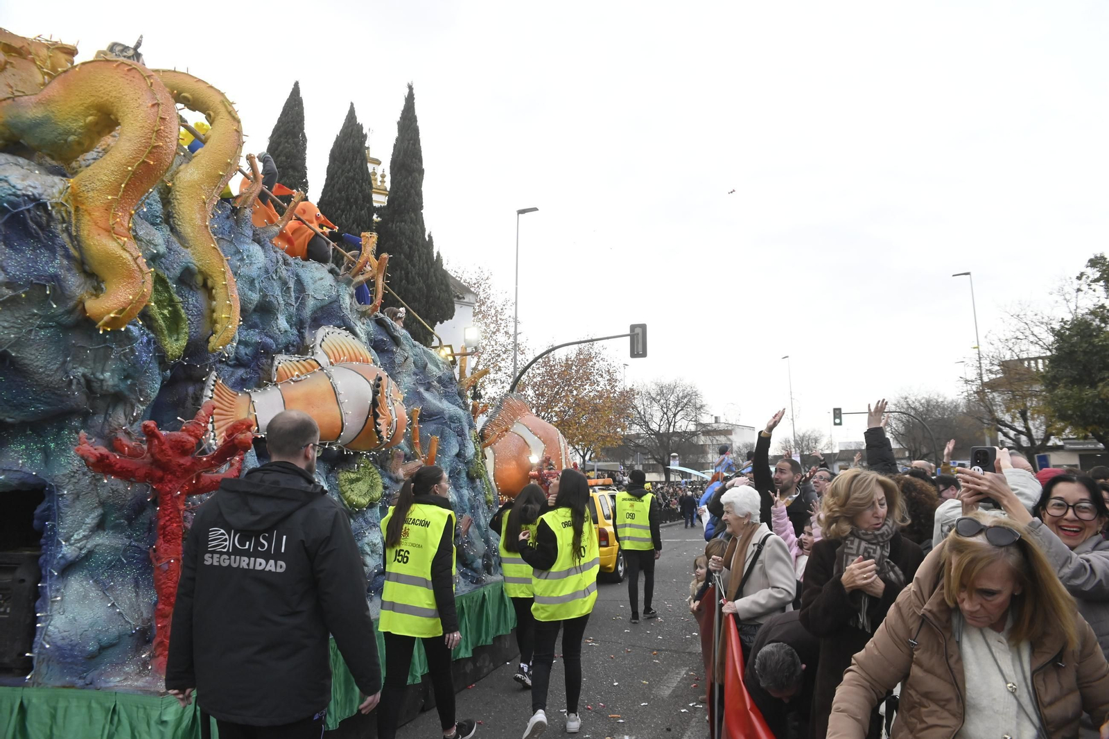 Las mejores fotos del inicio de la Cabalgata de Reyes Magos de Córdoba