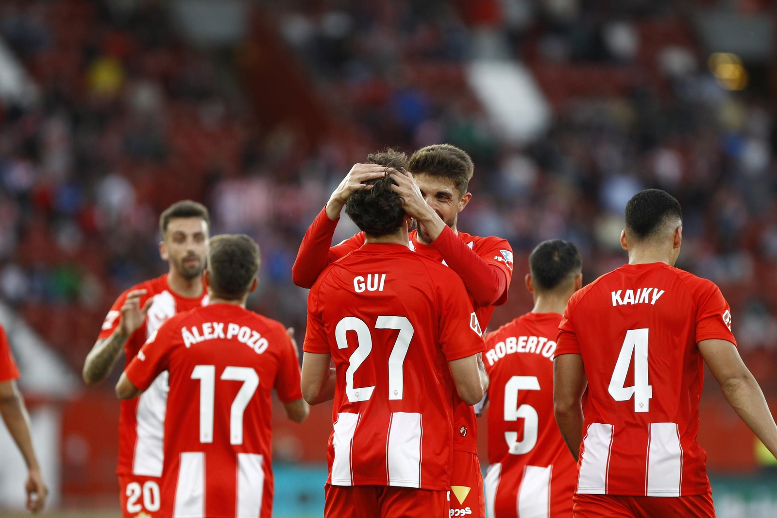 El U.D. Almería-C.D. Eldense, en imágenes