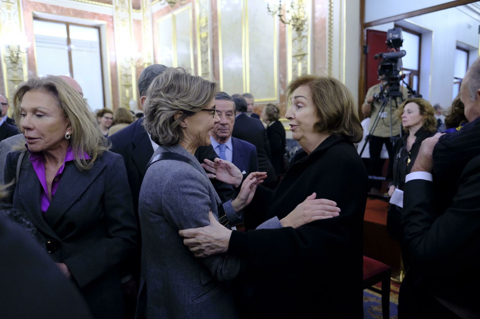 Las imágenes del homenaje a Pérez Llorca en el Congreso