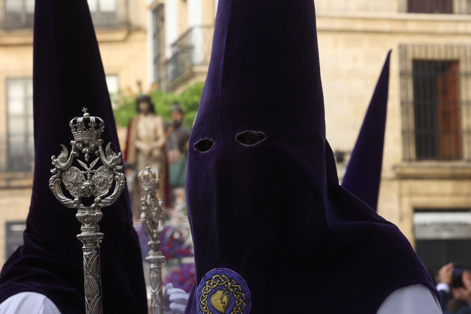 Jueves Santo en Jerez: Imágenes del la Hermandad del Mayor Dolor