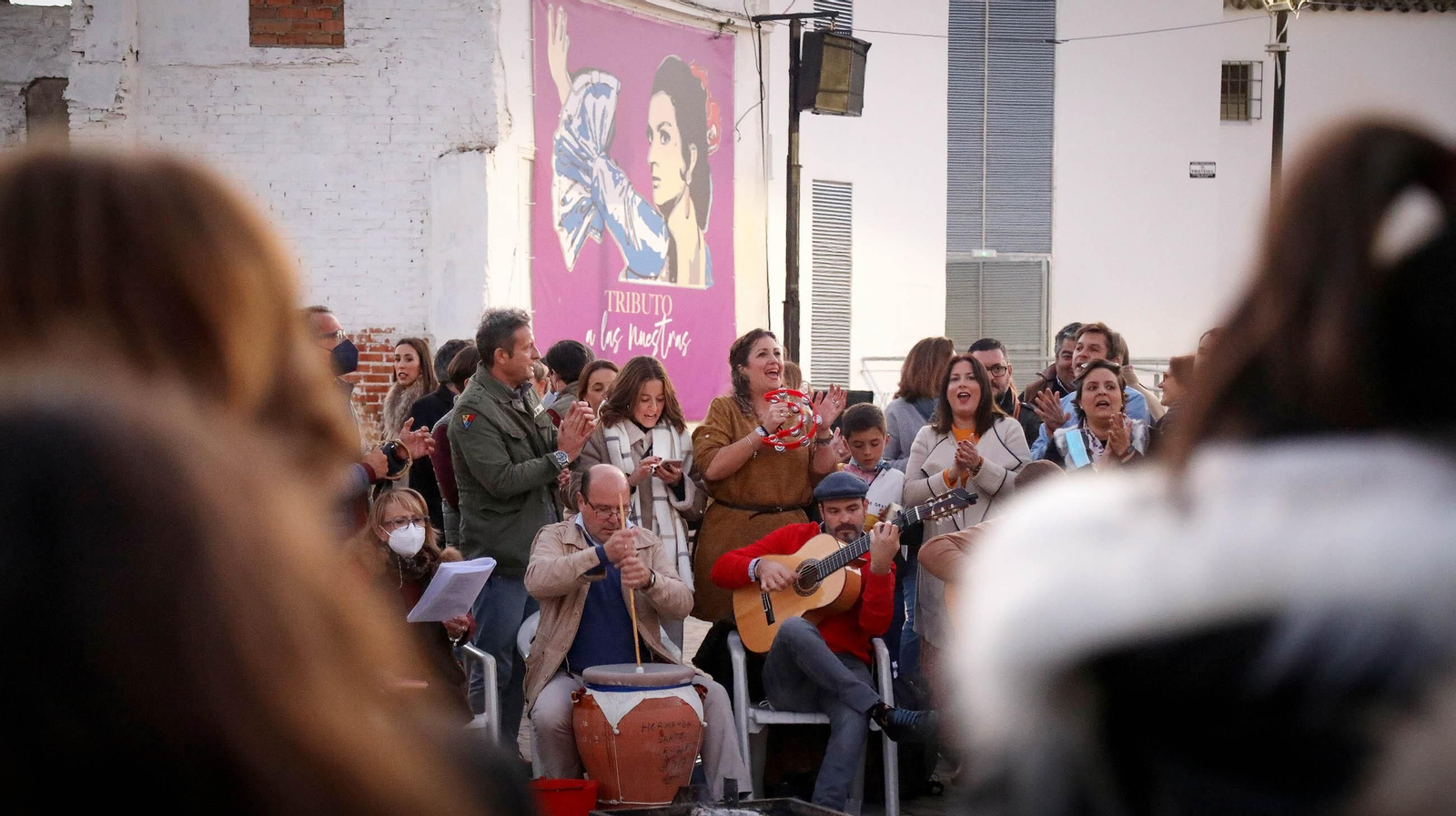 Así se disfrutaron las zambombas el día 6 de diciembre en Jerez