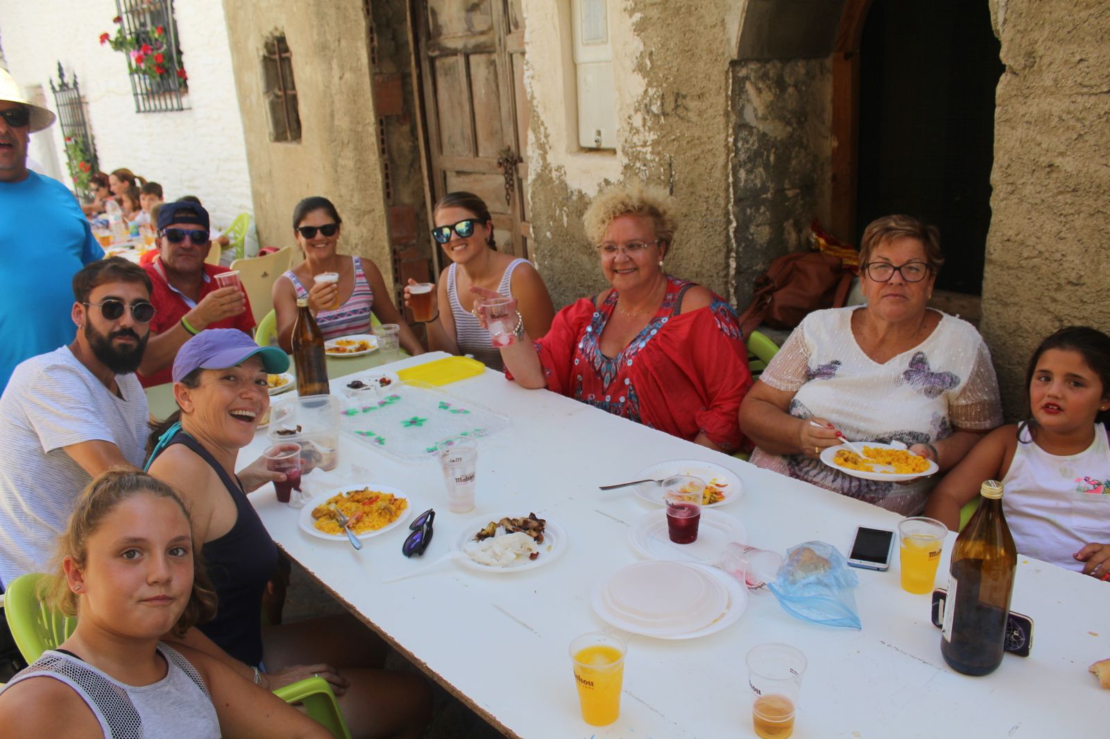 Fotogalería de la paella gigante de Velefique