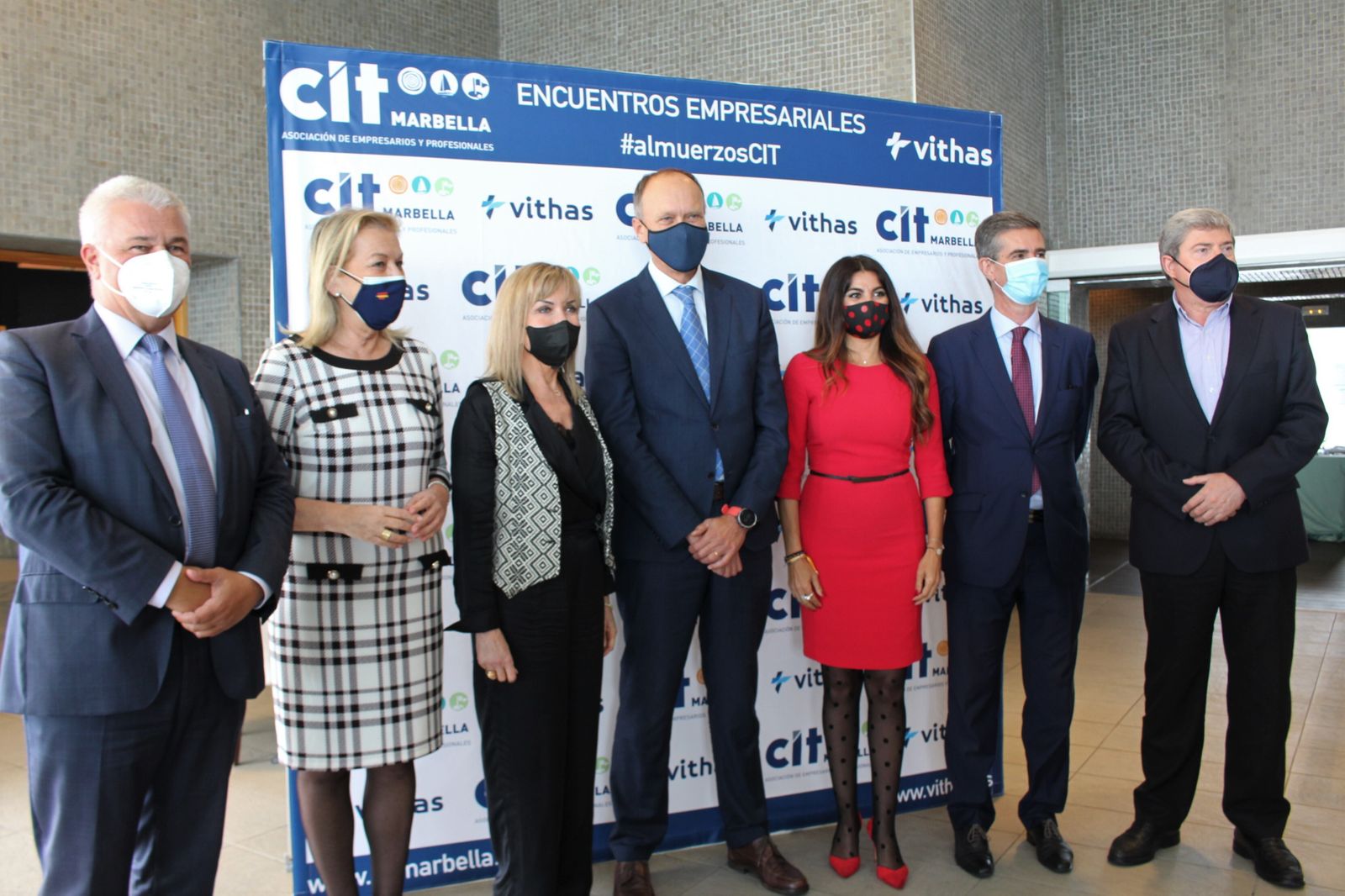 Presentación del almuerzo del CIT, este martes.