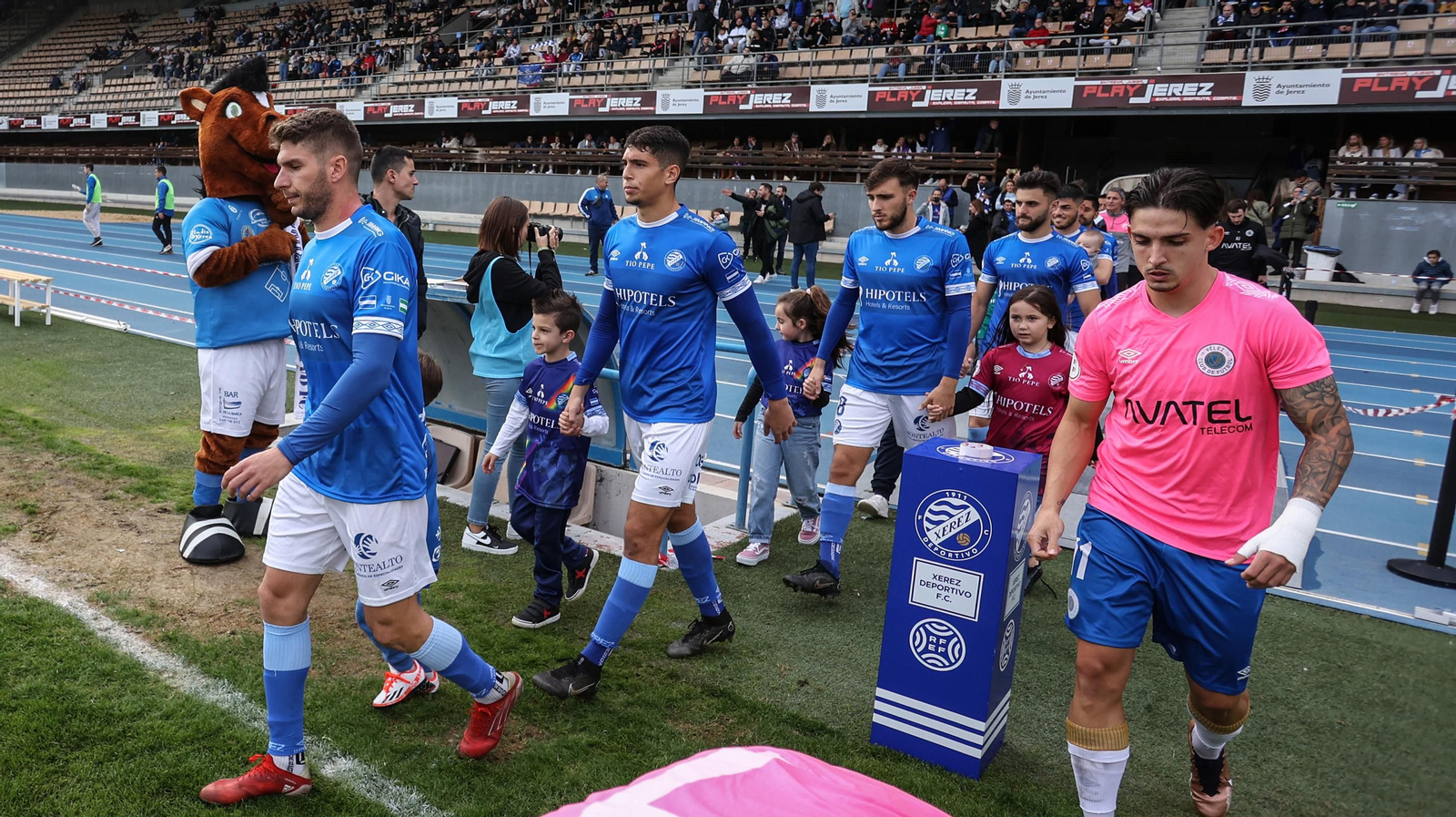Victoria del Xerez DFC ante el Vélez Cf (2-0)