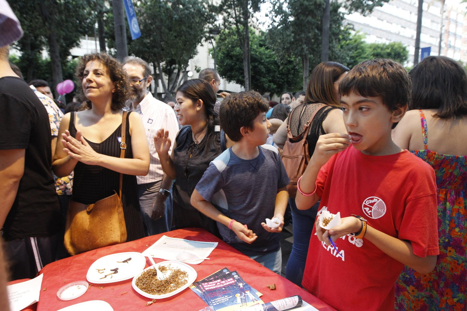 Fotogalería Noche Europea de los Investigadores. Universidad de Almería-UAL