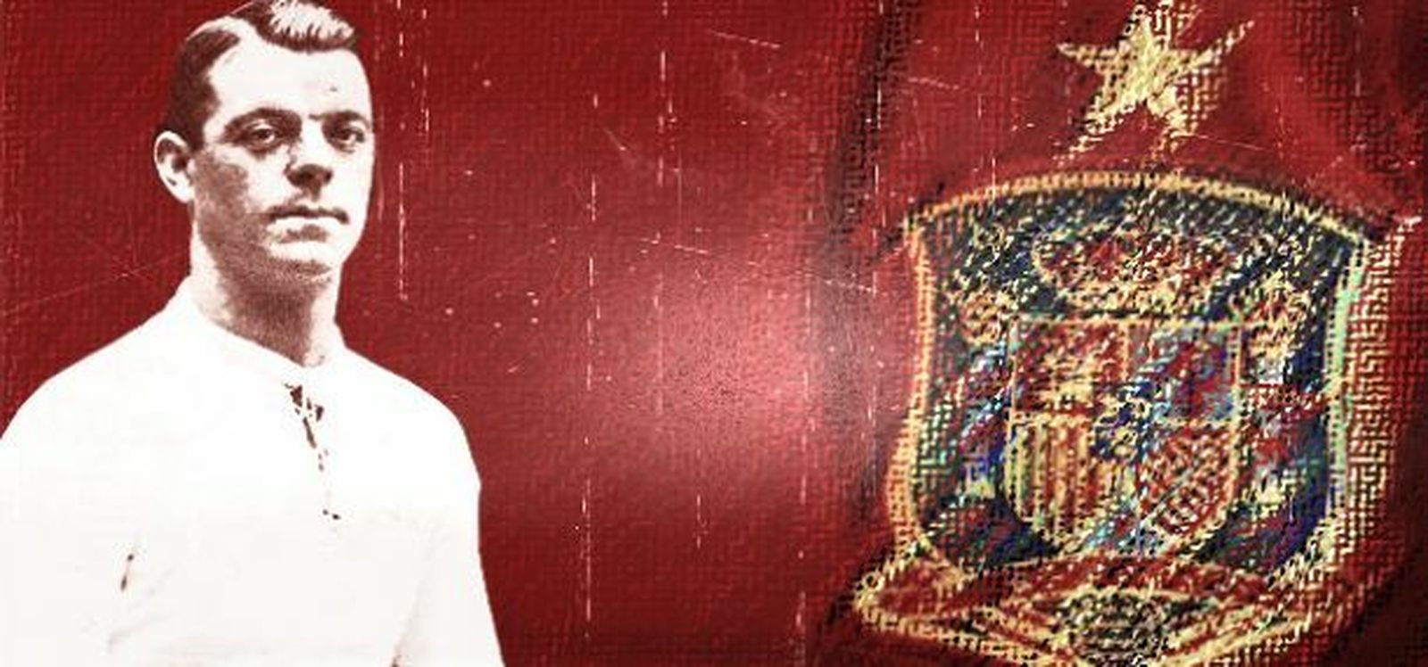 Patricio Arabolaza, primer goleador de la historia de la selección española de fútbol.