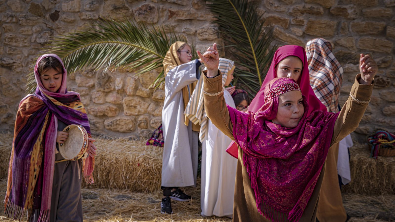 Las imágenes del Belén viviente en Medina Sidonia