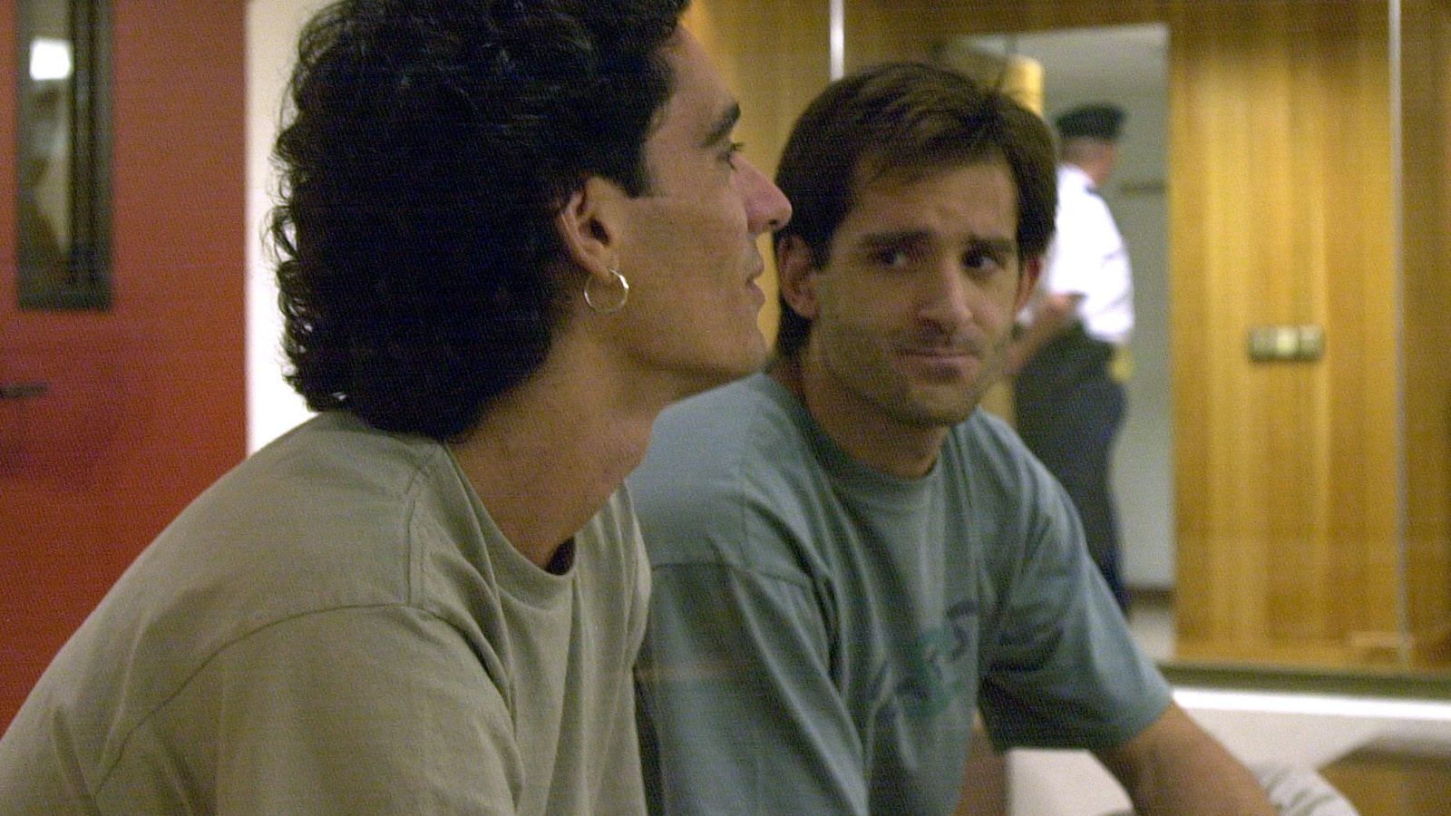 Harriet Iragi e Igor Solana durante el juicio por el asesinato del concejal Martín Carpena.