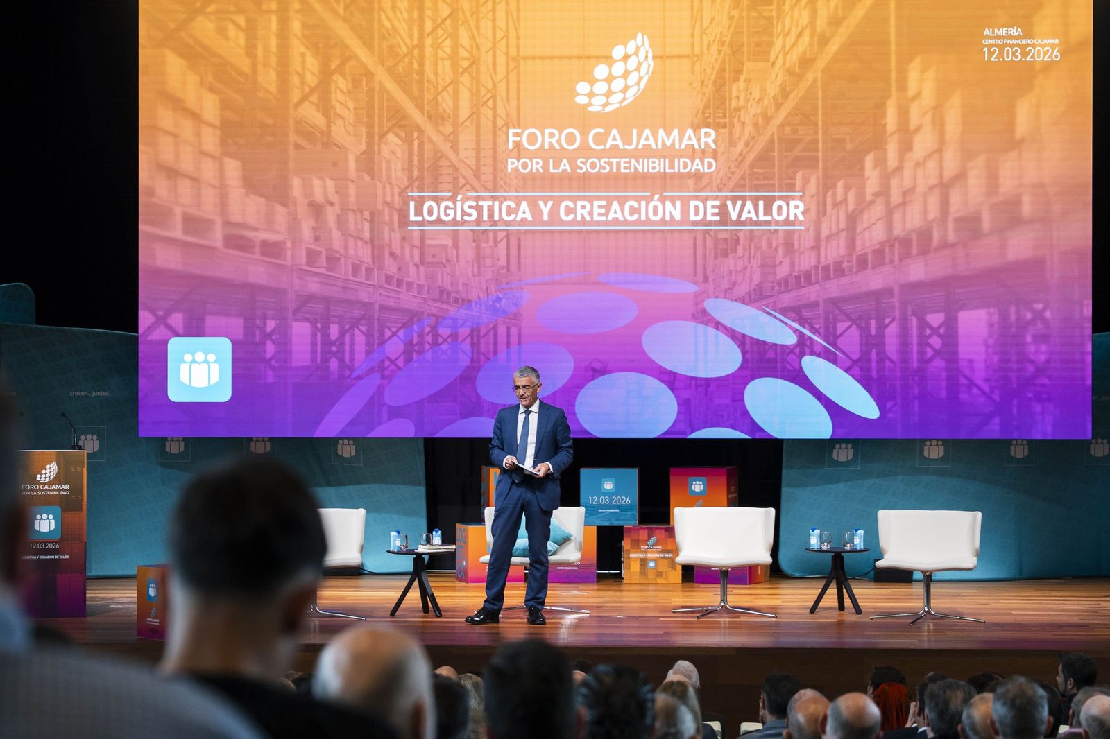 Las imágenes del Foro Cajamar por la Sostenibilidad en Almería