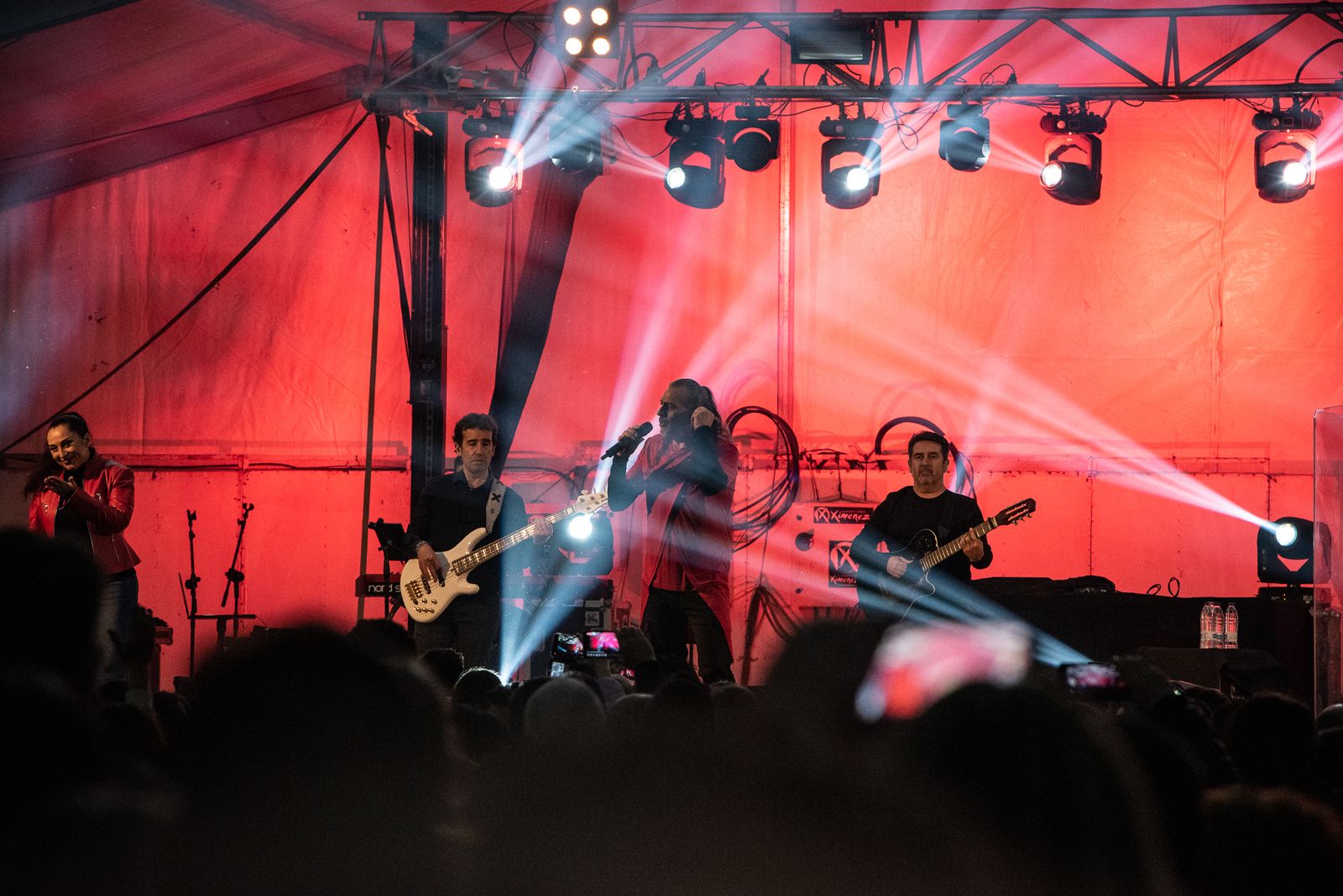 Imágenes del concierto de Camela en las Fiestas de San Sebastián