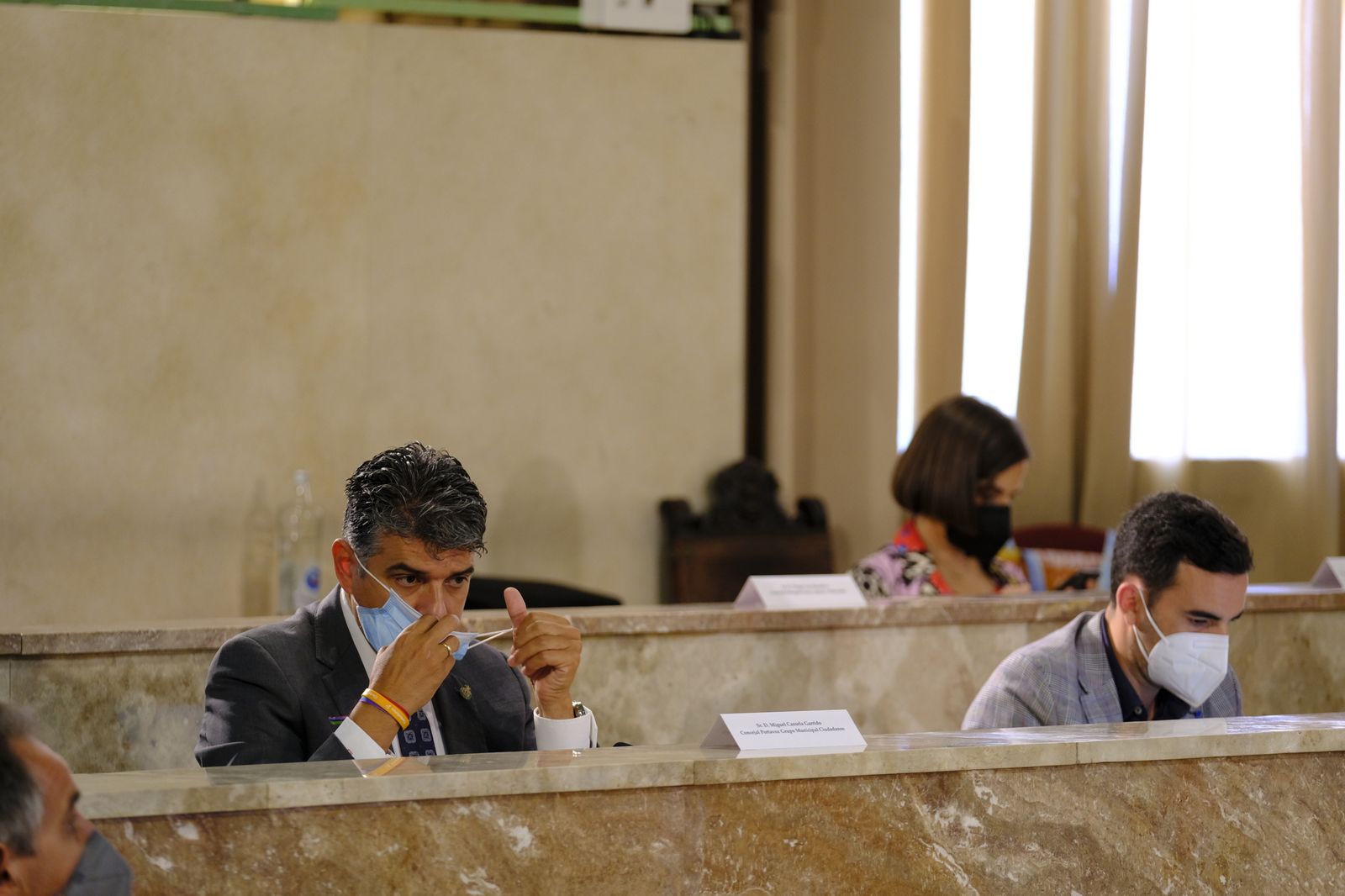 Fotogalería pleno ordinario del Ayuntamiento de Almería