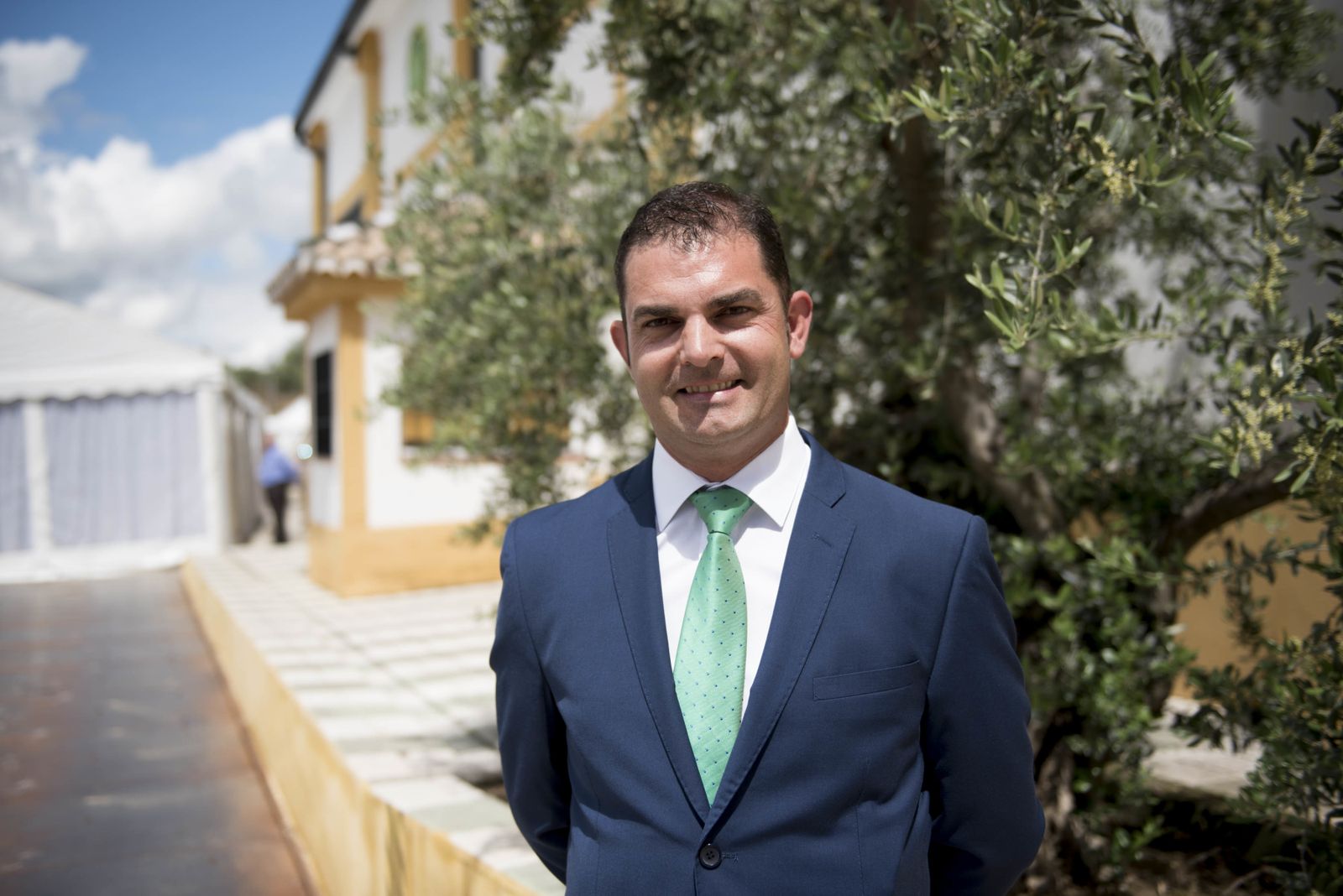 El alcalde de Algarinejo, Jorge Sánchez (PP)