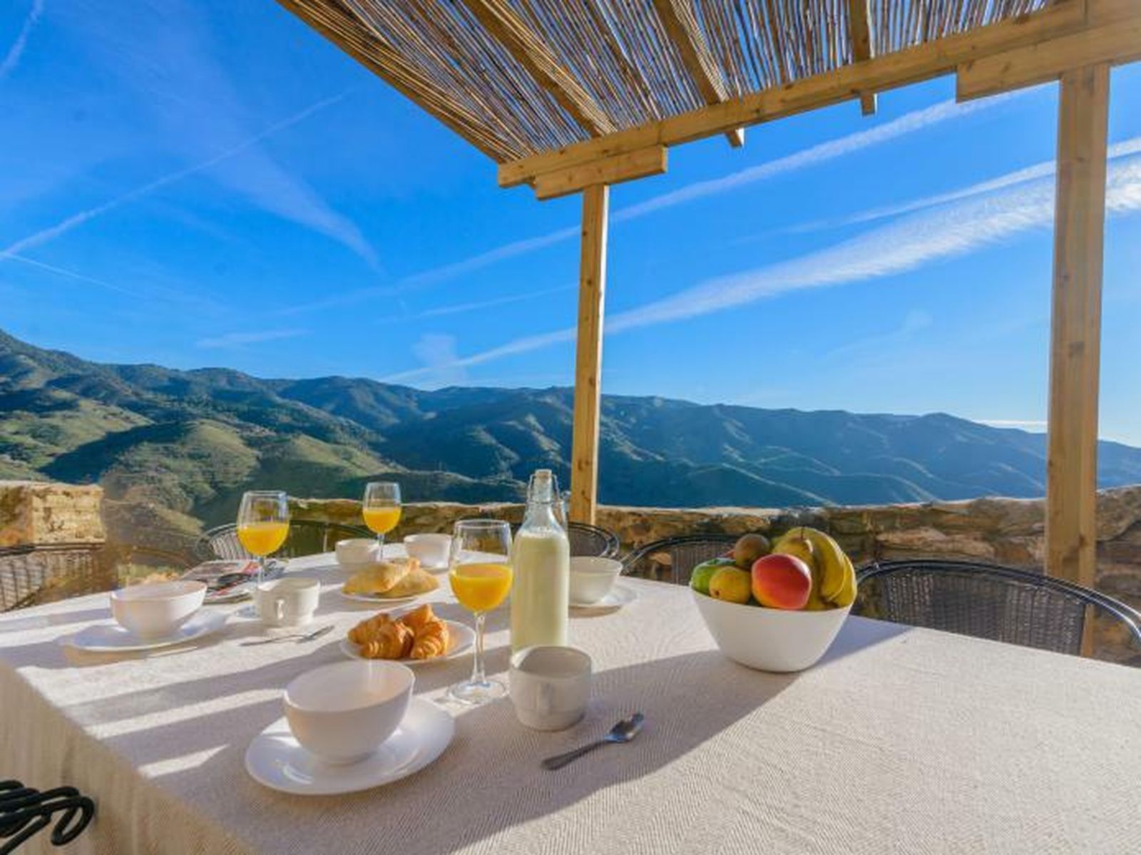 El complejo rural El Mirador tiene ese nombre por un buen motivo.