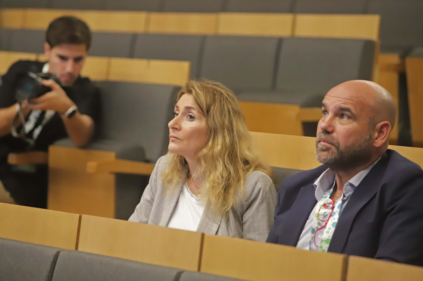Fotos de la segunda jornada del congreso Rh2edin de energías limpias en la ETSI de Algeciras