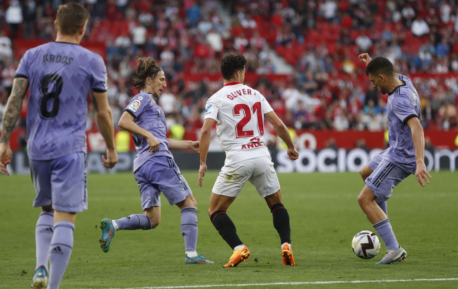 Las imágenes del Sevilla-Madrid