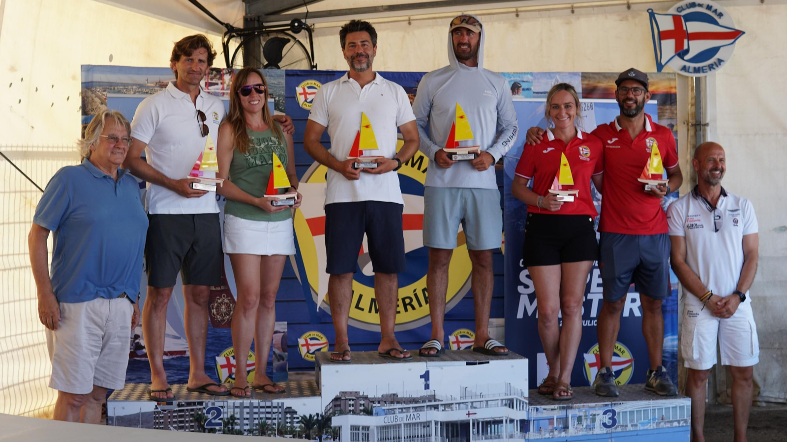 Entrega de premios del Campeonato de España Snipe Master 2025.