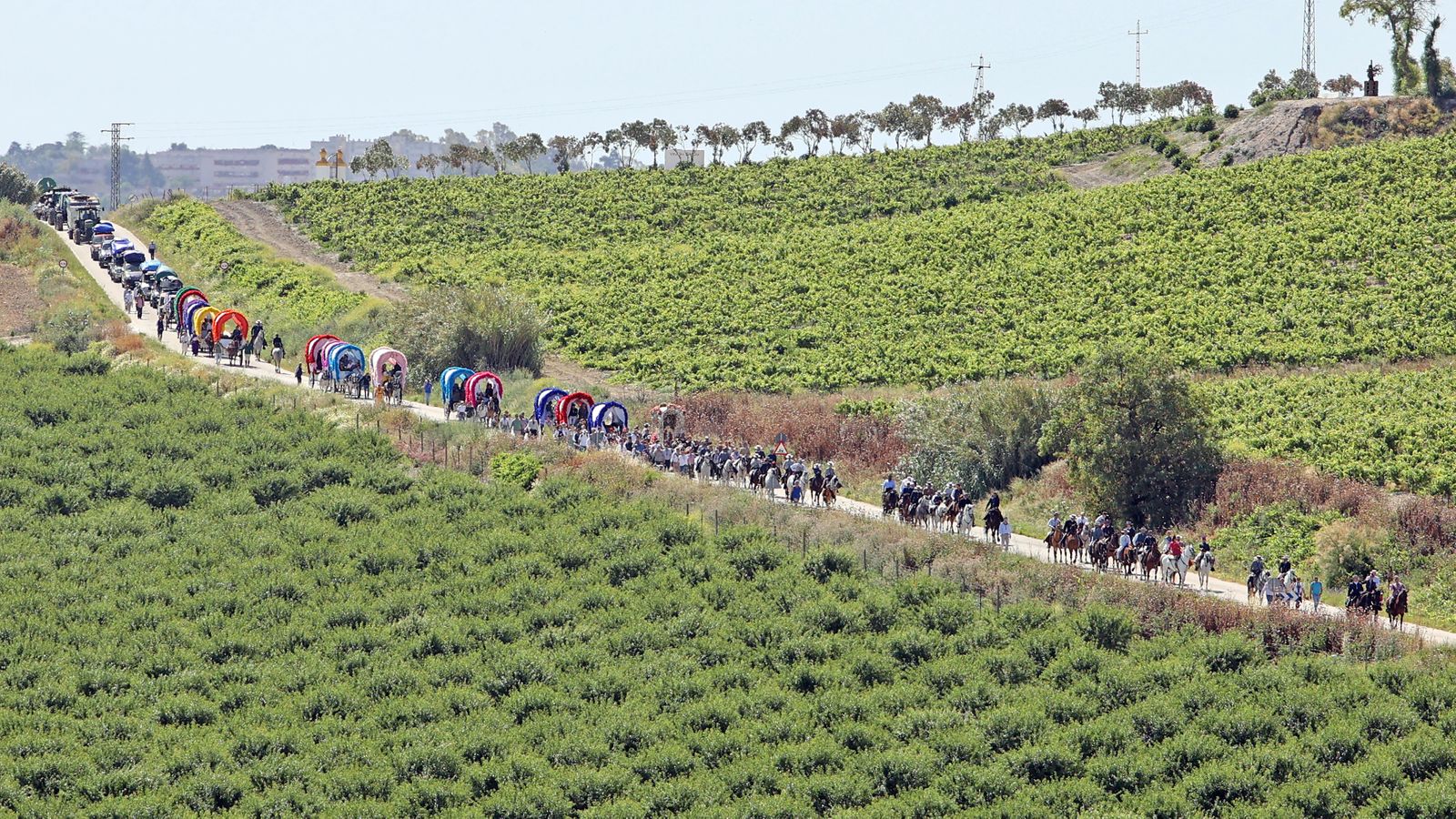 La Hermandad del Rocío de Jerez inicia su camino