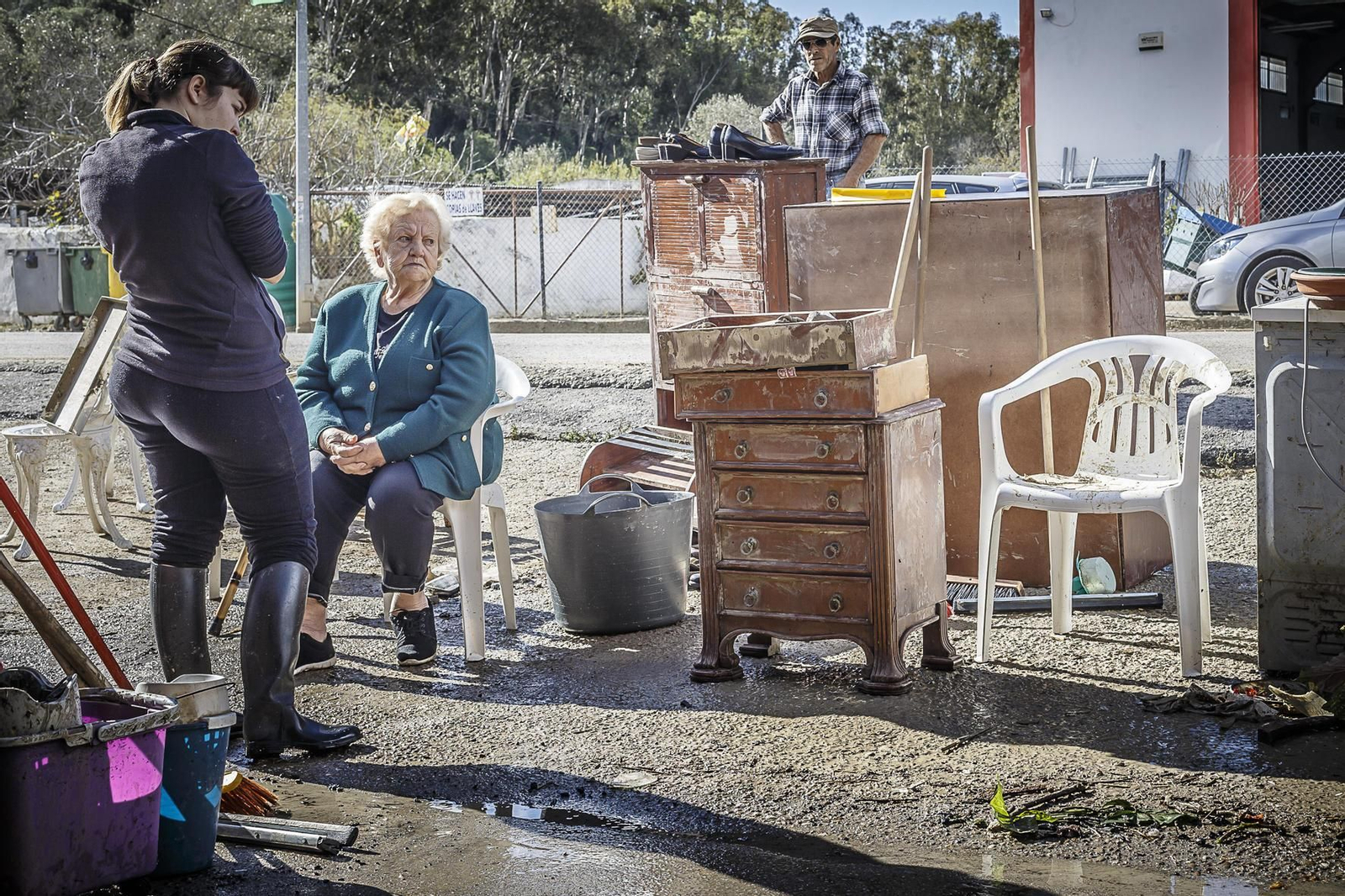 Consecuencias del temporal en Cádiz