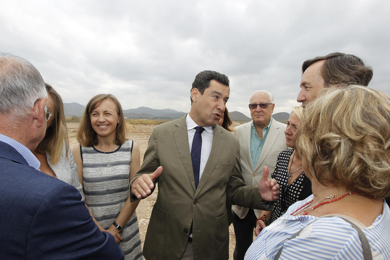 Fotogalería colocación primera piedra cuarto tramo Autovía del Almanzora