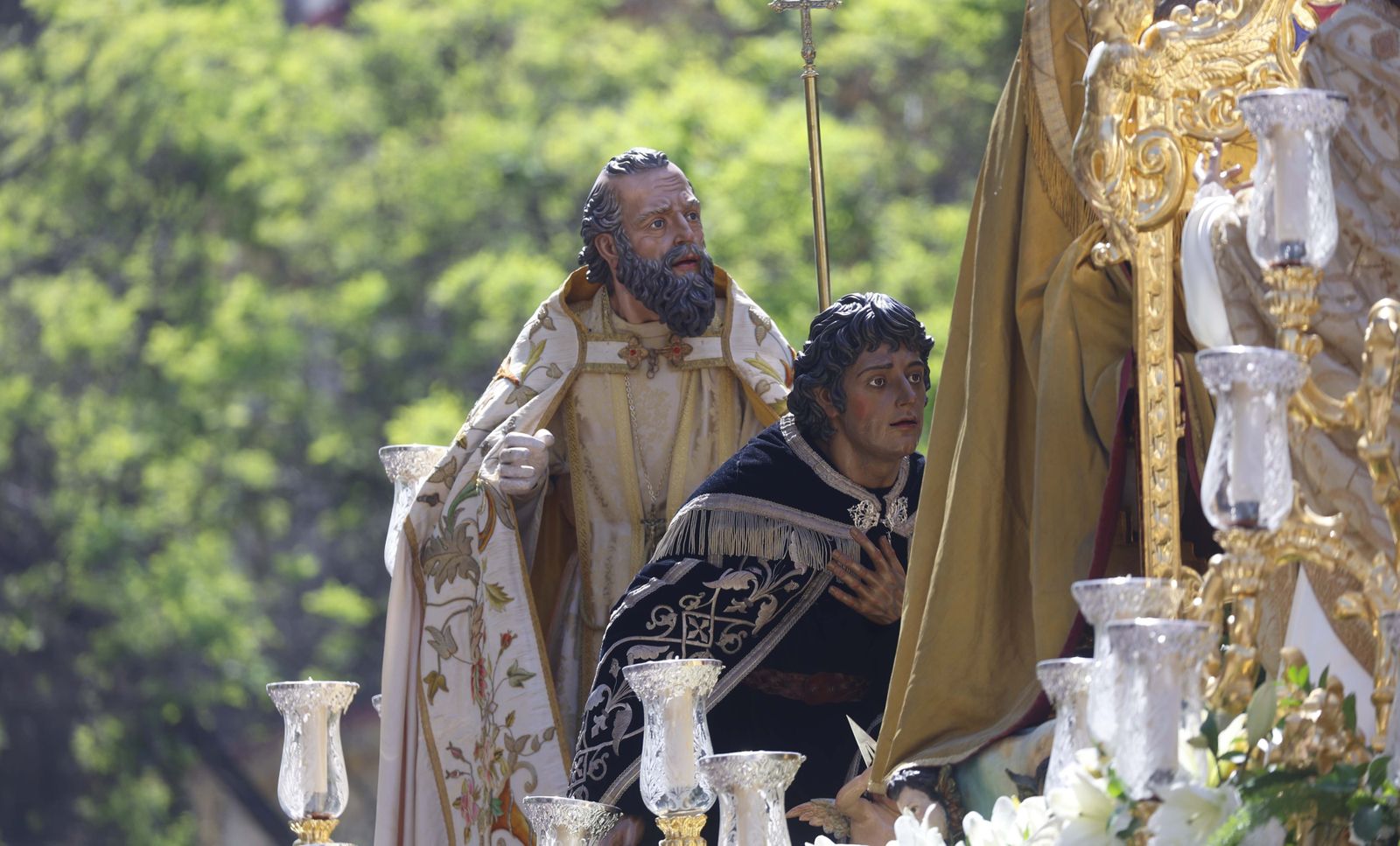Las Imágenes de la procesión de la Trinidad