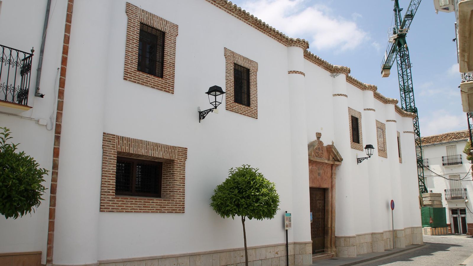 El Convento de Clausura del Santísimo Sacramento de Cañete la Real.