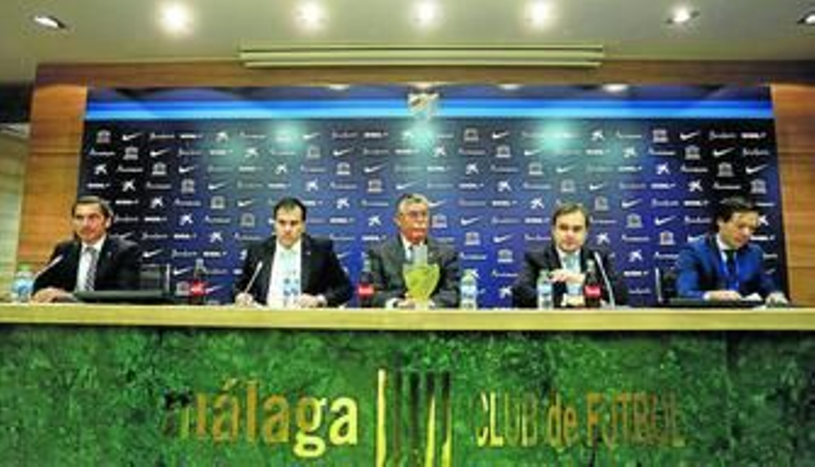 Imagen de la última junta de accionistas celebrada en La Rosaleda el pasado diciembre.