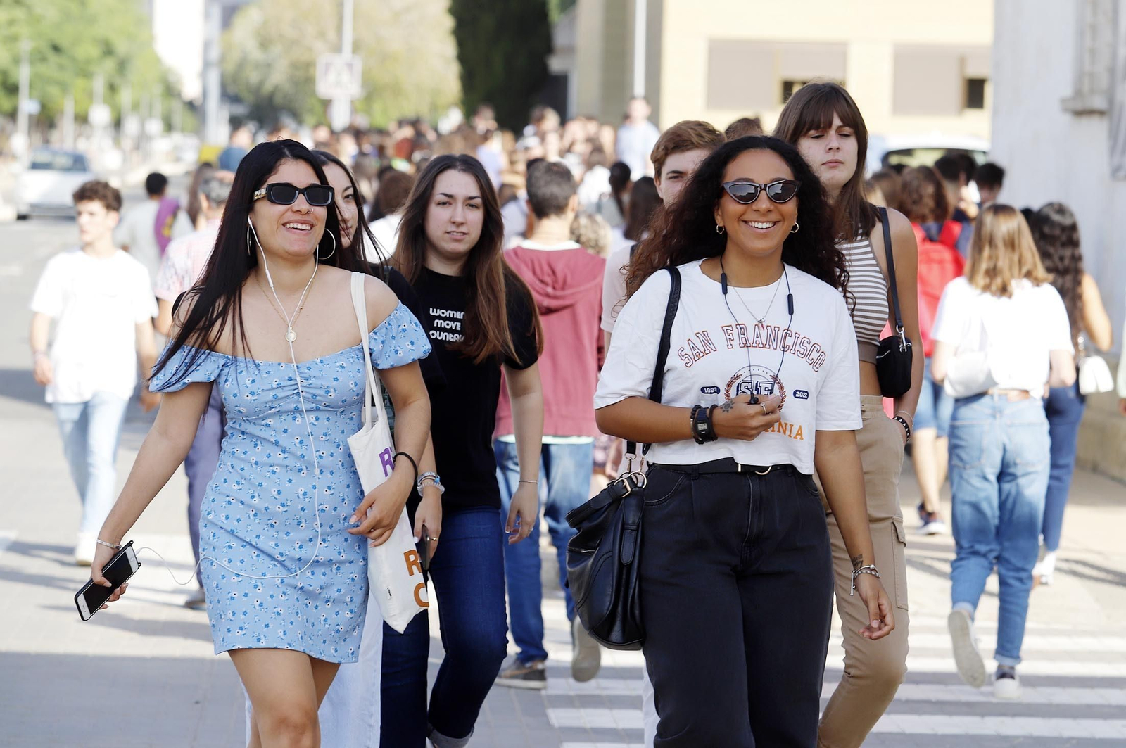Imágenes de la vuelta a la Universidad de Huelva
