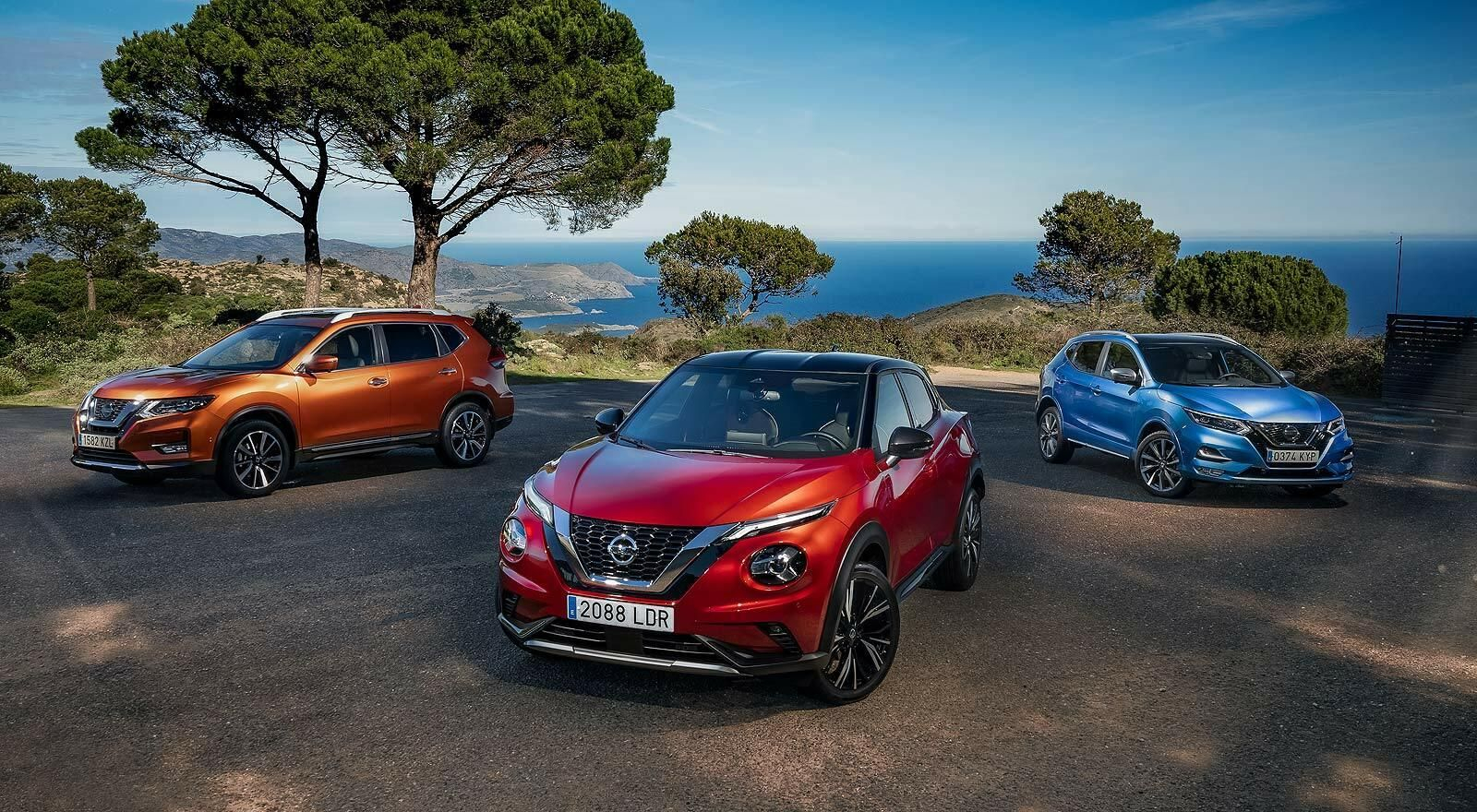 La gama SUV de Nissan, al completo.