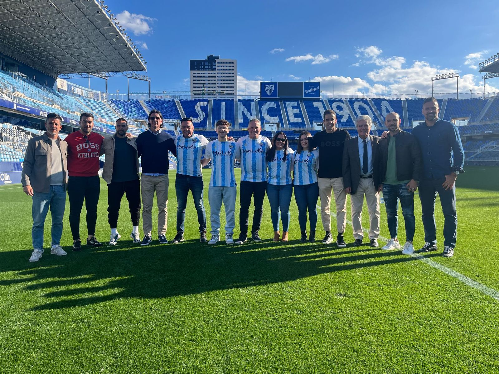 Los veteranos del Málaga CF tienen nuevo patrocinador: MayLuka Decoración