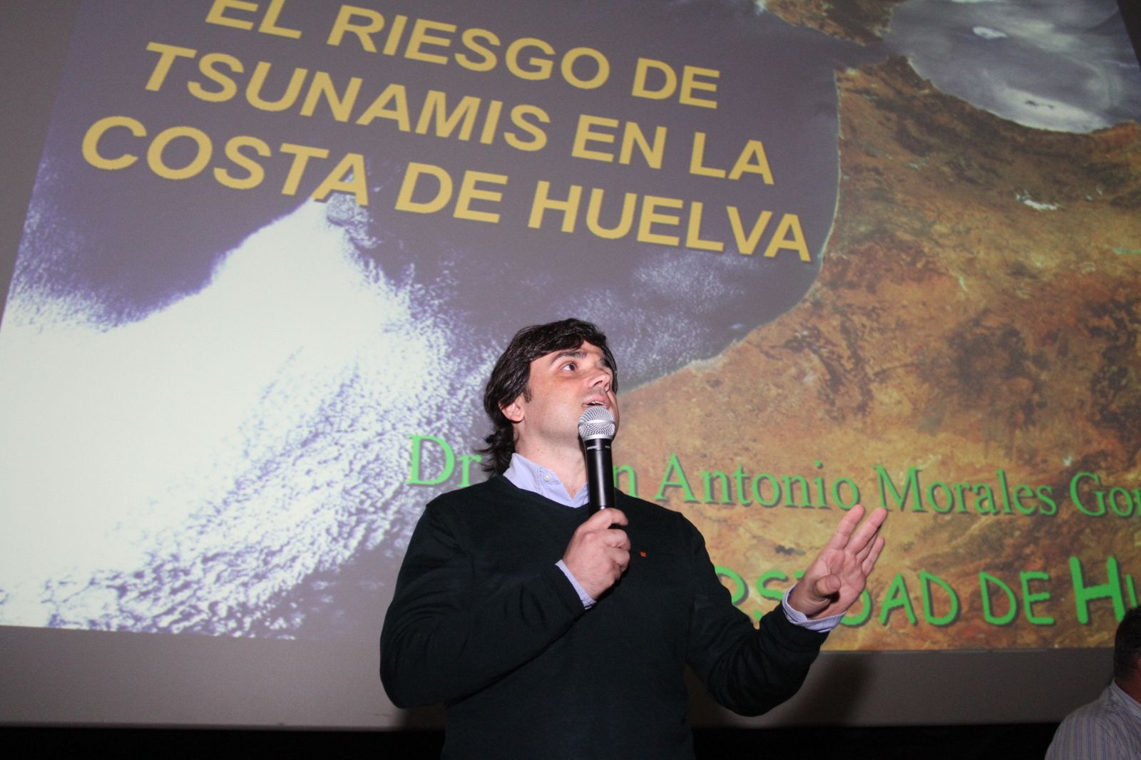 Presentación del documental 'La gran ola' en el colegio Funcadia