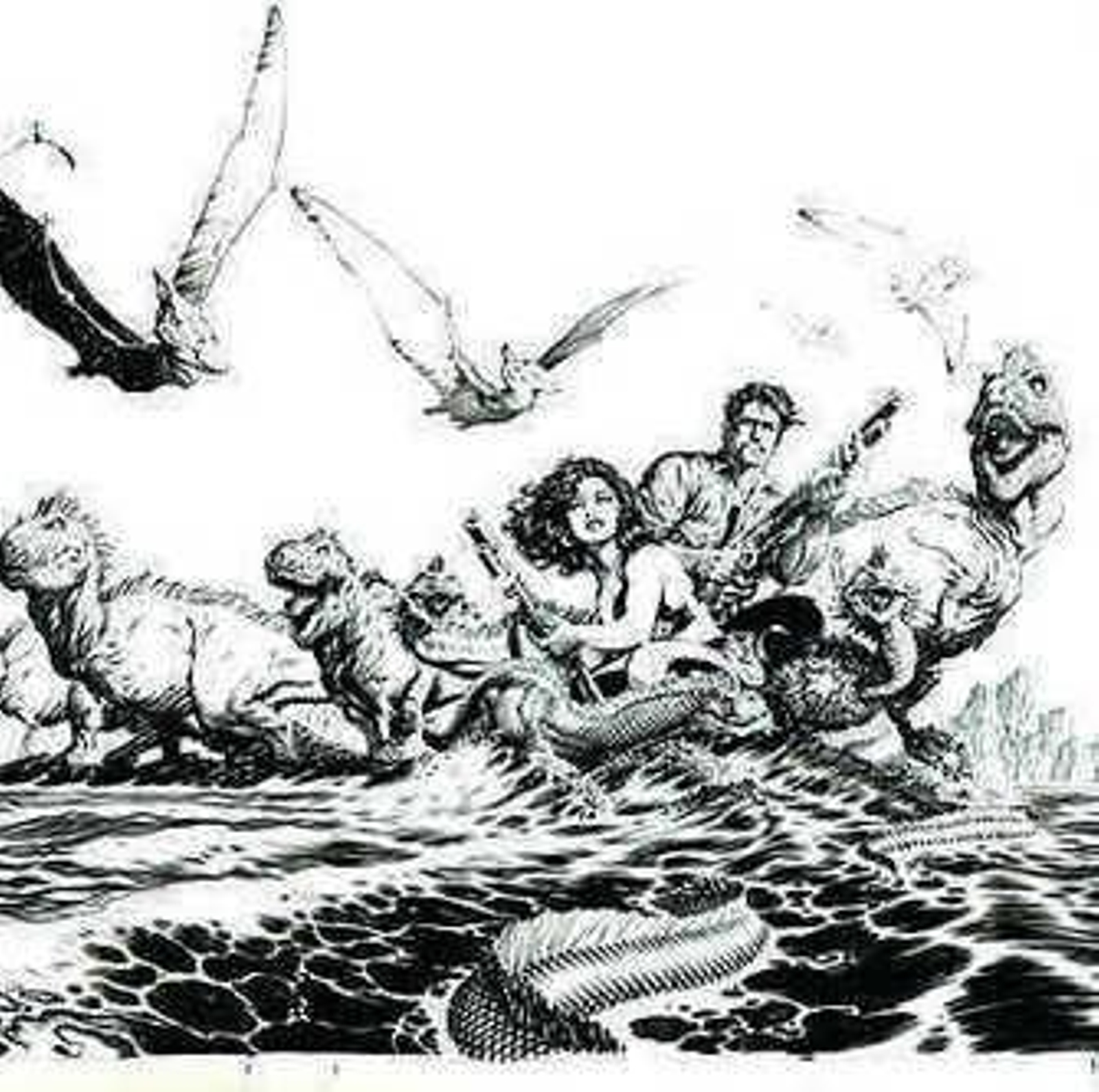 Un futuro de ruinas y dinosaurios.